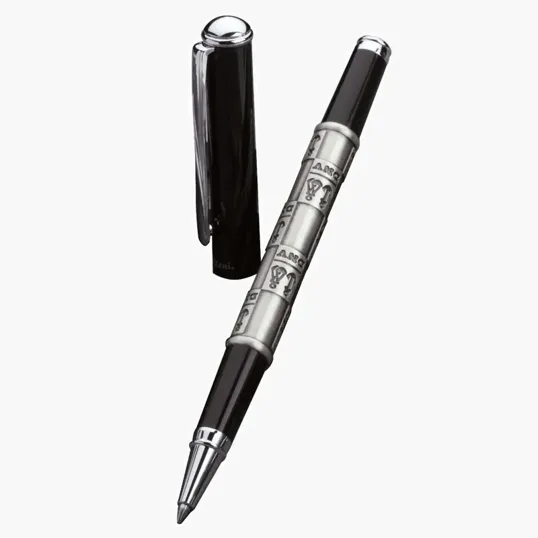 Savona Bettoni Rollerball Pen, Black Lacquer — view 2