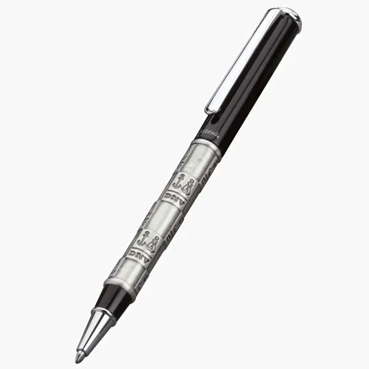 Savona Bettoni Ballpoint Pen with Custom Molded Barrel — view 2