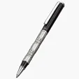 Savona Bettoni Ballpoint Pen with Custom Molded Barrel — view 2