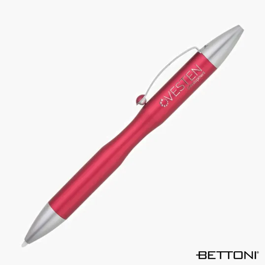 Bettoni Toulon Aluminum Ballpoint Pen & Stylus — view 4