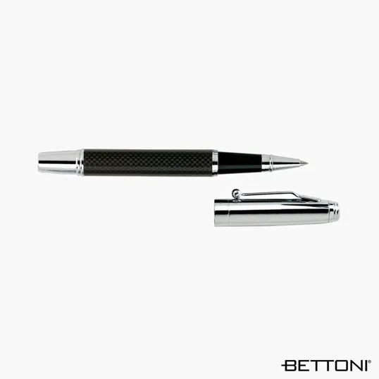 Bettoni Vestini Rollerball Pen with Carbon Fiber Barrel — view 4