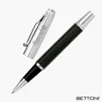Bettoni Vestini Rollerball Pen with Carbon Fiber Barrel — view 2