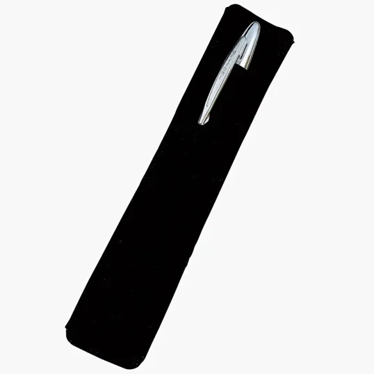 Bettoni Corona Series Ballpoint Pen, Satin Silver