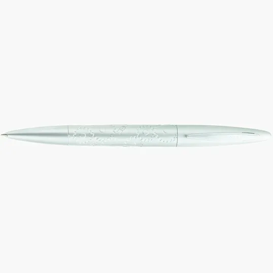 Bettoni Corona Series Ballpoint Pen, Satin Silver — view 7