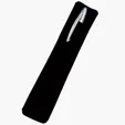Bettoni Corona Series Ballpoint Pen, Satin Silver
