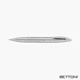 Bettoni Corona Series Ballpoint Pen, Satin Silver — view 6