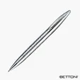 Bettoni Corona Series Brass Ballpoint Pen — view 2