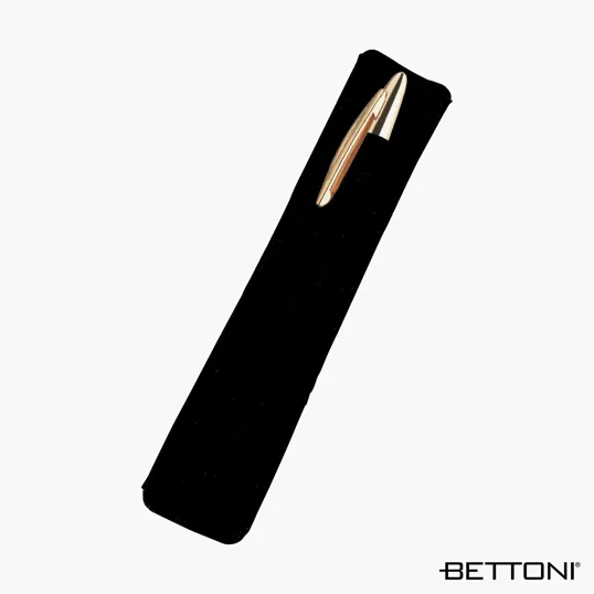 Bettoni Corona Series Ballpoint Pen, Satin Silver — view 4