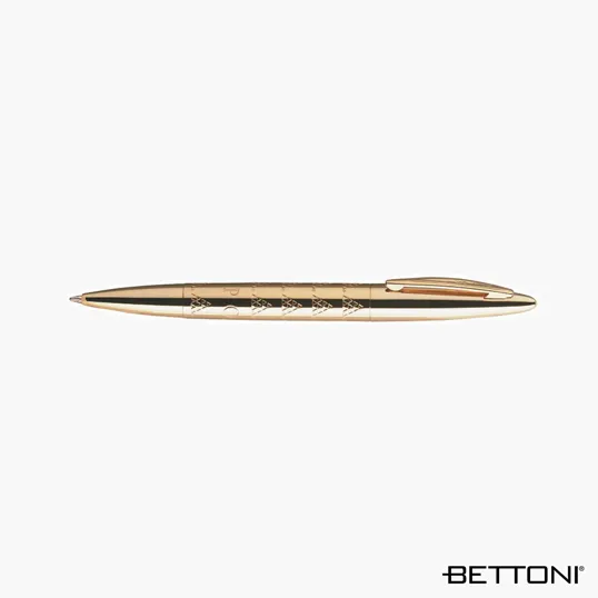 Bettoni Corona Series Ballpoint Pen, Satin Silver — view 5