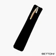 Bettoni Corona Series Ballpoint Pen, Satin Silver — view 4