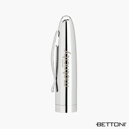 Bettoni Avante Rollerball Pen with Leather Barrel — view 5