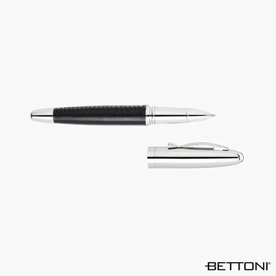 Bettoni Avante Rollerball Pen with Leather Barrel — view 7