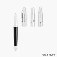 Bettoni Avante Rollerball Pen with Leather Barrel — view 6