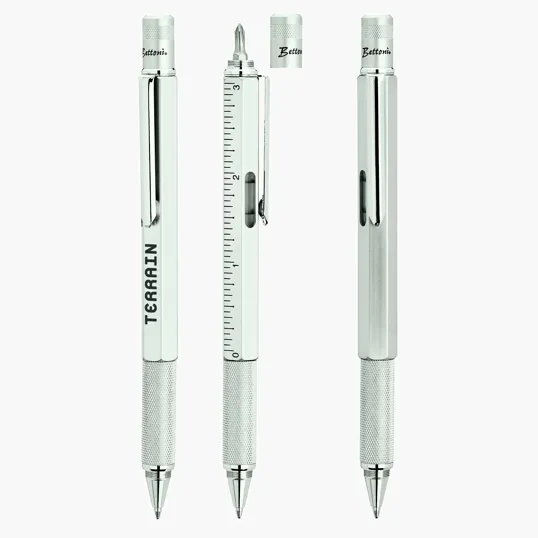 Bettoni Graphica 4-in-1 Brass Pen — view 10