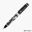 Bettoni Chrome World Map Ballpoint Pen — view 3