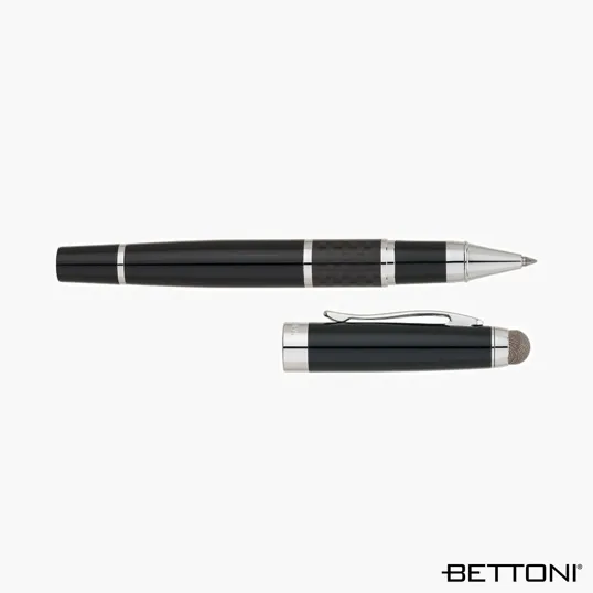 Bettoni® Caserta Rollerball Pen & Stylus — view 4