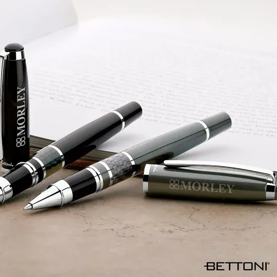 Bettoni Rollerball Pen with Carbon Fiber Accent — view 3