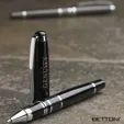 Bettoni Rollerball Pen with Carbon Fiber Accent — view 2