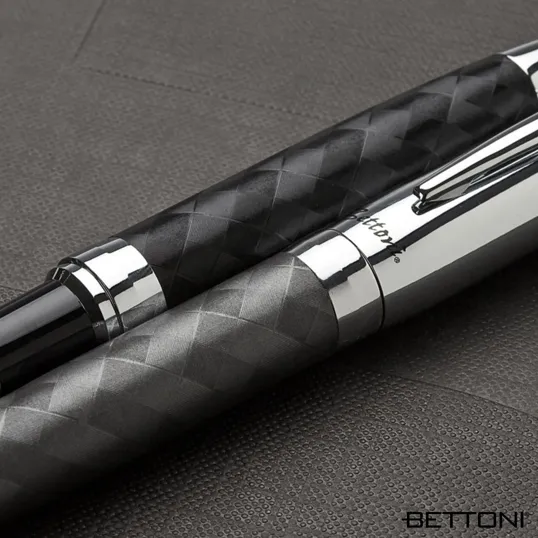 Bettoni Portici Rollerball Pen, Brass — view 3