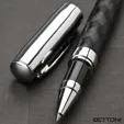Bettoni Portici Rollerball Pen, Brass — view 2