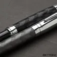 Bettoni Portici Rollerball Pen, Brass — view 3