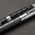 Bettoni Portici Rollerball Pen, Brass — view 4