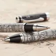 Bettoni® Ferrara Chrome Plated Brass Ballpoint Pen
