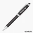 Bettoni Brass Ballpoint Pen & Stylus with Carbon Fiber Barrel — view 2