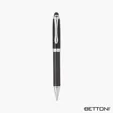 Bettoni Brass Ballpoint Pen & Stylus with Carbon Fiber Barrel — view 3