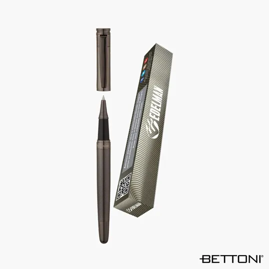 Bettoni Abbracci Rollerball Pen, Gunmetal — view 4