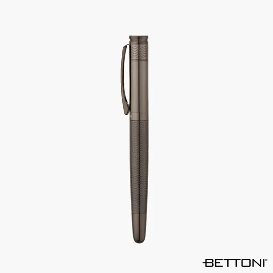 Bettoni Abbracci Rollerball Pen, Gunmetal — view 5