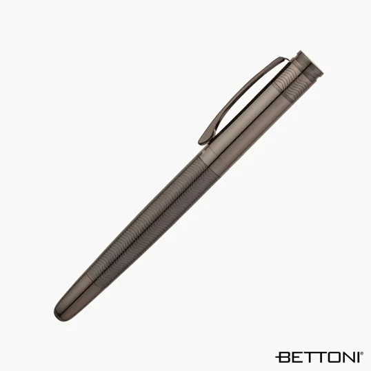 Bettoni Abbracci Rollerball Pen, Gunmetal — view 6