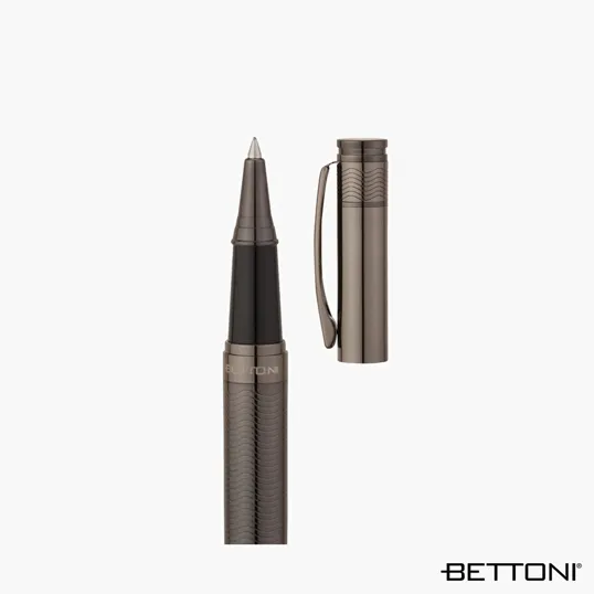Bettoni Abbracci Rollerball Pen, Gunmetal — view 7
