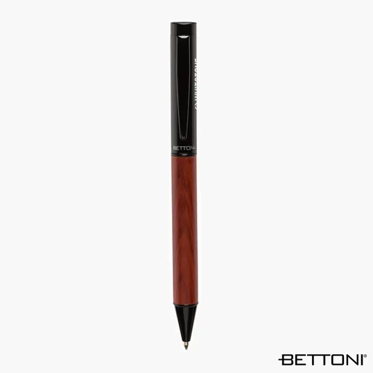Bettoni® Alicante Ballpoint Pen with Rosewood Barrel