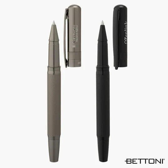 Bettoni® Downton Rollerball Pen, Heavyweight Brass
