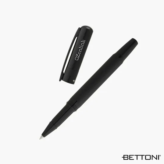 Bettoni® Downton Rollerball Pen, Heavyweight Brass — view 2