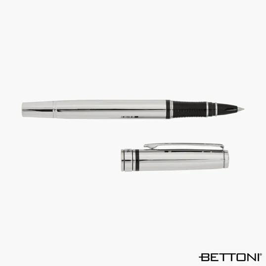 Bettoni® Avellino Recycled Brass Cap-Off Rollerball Pen — view 6