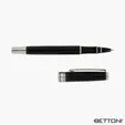Bettoni® Avellino Recycled Brass Cap-Off Rollerball Pen — view 3