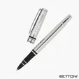 Bettoni® Avellino Recycled Brass Cap-Off Rollerball Pen — view 5