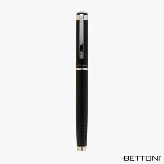 Bettoni® Lazio Recycled Brass Cap-Off Rollerball Pen — view 3