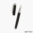 Bettoni® Lazio Recycled Brass Cap-Off Rollerball Pen — view 4