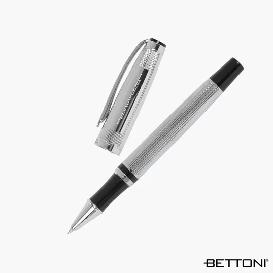 Bettoni® Napoli Recycled Brass Rollerball Pen — view 2