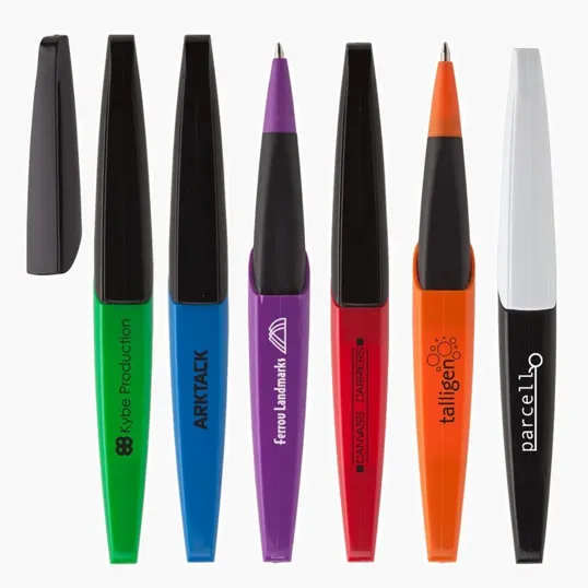 Valumark Cap-Off Pen Plastic Ballpoint Pen