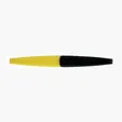 Valumark Cap-Off Pen Plastic Ballpoint Pen — view 9