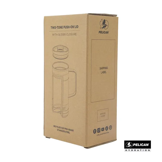Pelican Ridge™ 18 oz. Recycled Double Wall Stainless Steel Mug — view 211