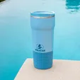 Pelican Cascade™ 22 oz. Recycled Double Wall Stainless Steel Tumbler — view 8