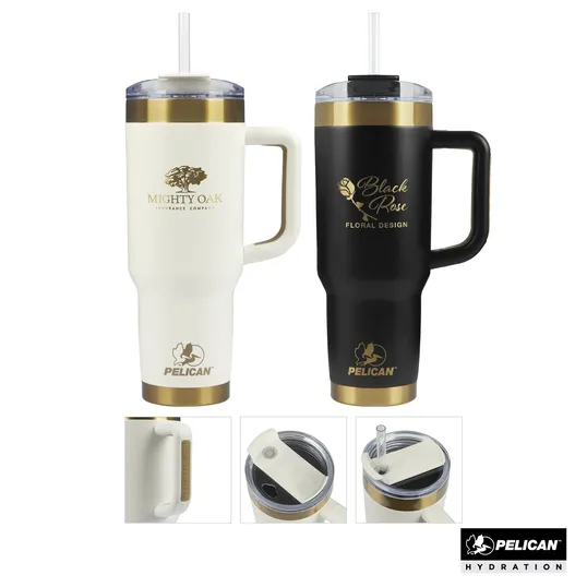 Pelican Porter™ 40 oz. Double Wall Stainless Steel Travel Tumbler
