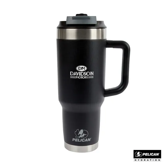 Pelican Porter™ Dual 40 oz. Recycled Stainless Steel Travel Tumbler — view 4