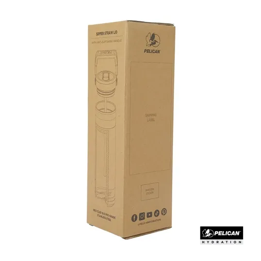 Pelican Pacific™ 26 oz. Recycled Double Wall Stainless Steel Water Bottle — view 169