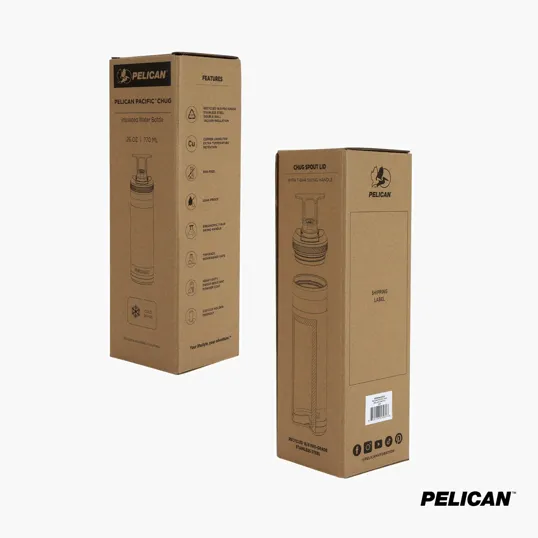 Pelican Pacific™ Chug 26 oz. Recycled Double Wall Stainless Steel Water Bottle — view 8